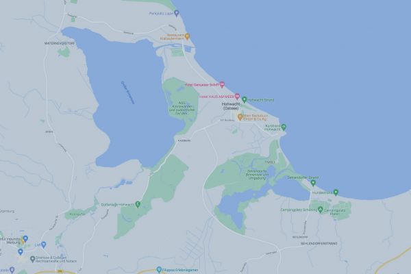 Anfahrtskizze mit Link zu Google Maps